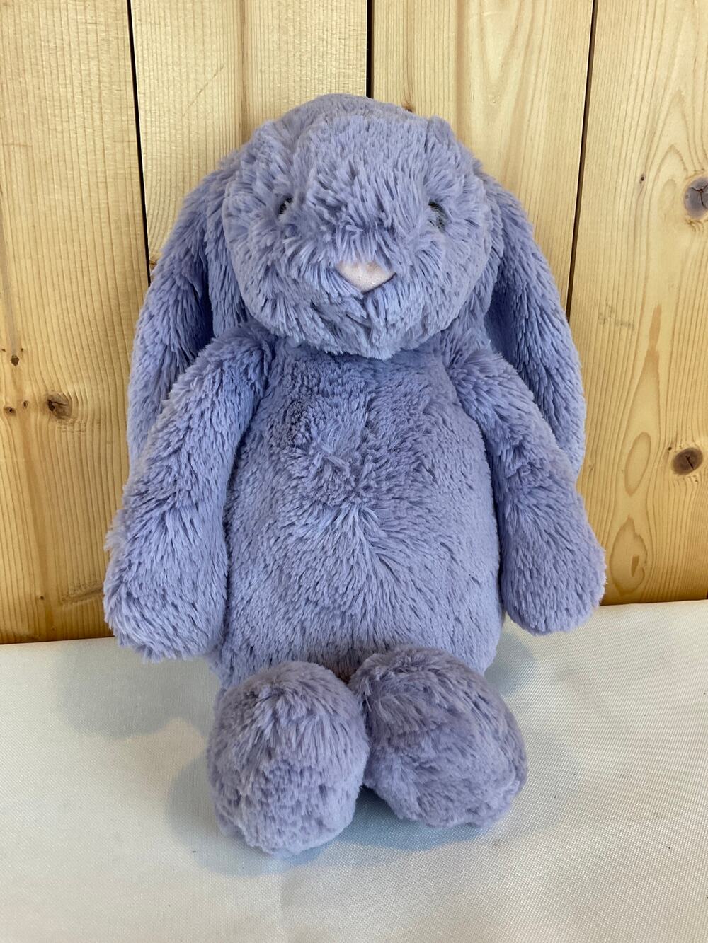 Jellycat Bashful Viola Bunny Plush Toy, Violet - *EST* Size 12 in. tall